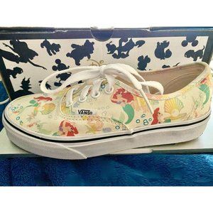 Vans Disney Ariel Little Mermaid Shoes NEW!